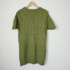 Benetton Wool Green Dress